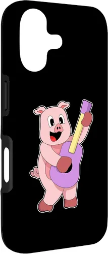 Vista 3 de Pig Musician Guitar Music Case for iPhone 17