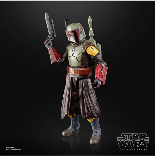 Vista 3 de STAR WARS The Black Series - Figura de Boba Fett (Salón del Trono), juguete de 15 cm, figura coleccionable de El libro de Boba Fett, para niños a
