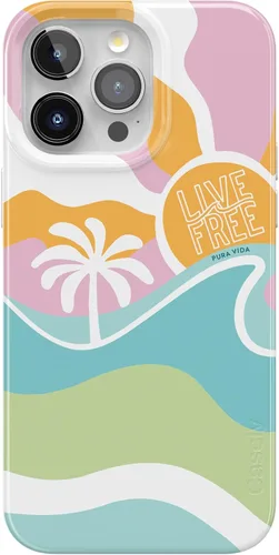 Vista 14 de Casely Funda para iPhone 15 Pro Amalfi Aperitivo Dolce Vita Compatible con MagSafe Diseño clásico ultrafino