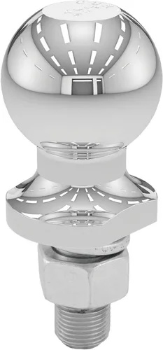 Vista 7 de CURT 40064 Bola de enganche cromada para remolque, 3,500 libras, diámetro de 2 pulgadas, vástago de 3/4 x 1-3/4 pulgadas