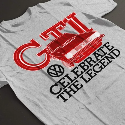 Vista 4 de Volkswagen Celebrate The Legend Golf GTI - Camiseta para hombre