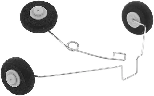 Vista 6 de HUIOP Pieza de bricolaje, aterrizaje/ruedas para Z51 RC avión de espuma de lanzamiento de mano planeador Drone DIY