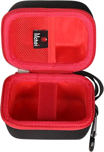 Vista 3 de Mchoi Funda GPS de golf adecuada para Bushnell Golf Phantom 2/3, para Swami KISS 2.0 Golf Handheld GPS Rangefinder, rojo, solo funda