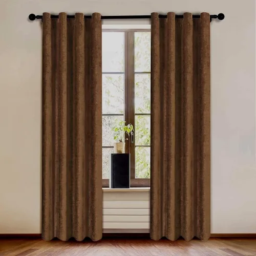 Vista 9 de KEMCO Panel de cortina opaca de felpilla de doble cara para sala de estar, dormitorio, dormitorio, sala de estar, oficina, con aislamiento térmico