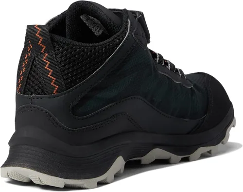 Vista 6 de Merrell Botas de senderismo unisex Moab Speed Mid Alternativo Cierre Impermeable Negro