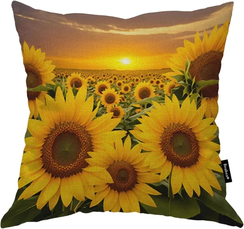 Vista 27 de Fundas de almohada de pintura artística, líneas abstractas amarillas y grises, fundas de almohada suaves, funda de cojín para sala de estar, cama
