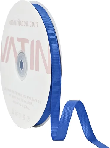 Vista 239 de VATIN Cinta de Grogrén Negra, 1-1/2" x 50 Yardas Continuas, Cinta de Grogrén de Poliéster Negra, Usar para Lazos de Bricolaje, Accesorios