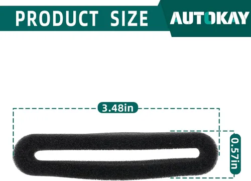 Vista 2 de AUTOKAY 753-06417 Filtro de aire para Troy Bilt TB2MB TB32EC TB22EC Bolens BL160 BL110 Remington RM2510 RM2520 RM2560 RM2570 RM2599 MTD Yard Man