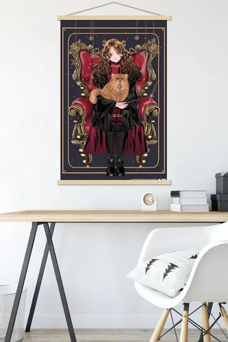Vista 5 de Trends International The Wizarding World: Harry Potter - Póster de la dinastía Hermione con marco magnético