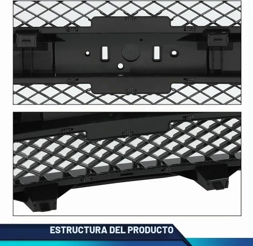 Vista 8 de PIT66 Parrilla delantera compatible con Chevy Silverado 1500 LS LT LTZ WT 2007-2013 /Silverado 1500 Hybrid 2009-2013/Silverado 1500 XFE 2010-2013