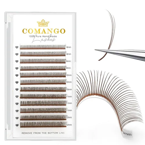 Vista 34 de CoMango Spikes - Extensiones de pestañas Flora 5D, color negro mate