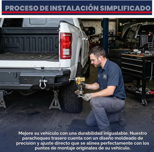 Vista 6 de MOSTPLUS Conjunto de parachoques trasero cromado compatible con Dodge Ram 09-18 1500/10-12 Ram 2500 3500 W/orificios de sensor de estacionamiento