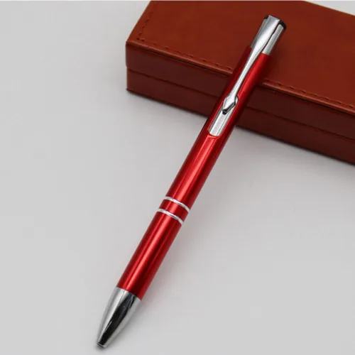 Vista 9 de Cabilock Bolígrafos de metal, 5 bolígrafos retráctiles, tipo prensa, bolígrafo de tinta negra, bolígrafo de rodillo, bolígrafo de diario, papelería