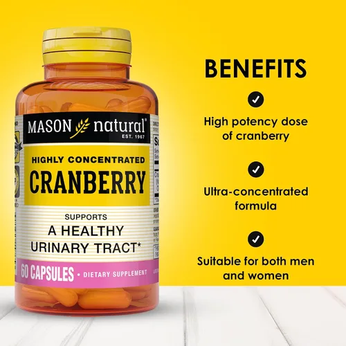 Vista 2 de MASON NATURAL Arándano altamente concentrado 900 mg, suministro de 1 mes, antioxidante y salud inmunológica, apoya la t, 1 paquete