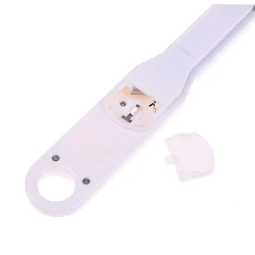 Vista 2 de 1pc blanco LCD digital cuchara escala mini portátil cocina báscula cucharas mediciones peso electrónico volumn alimentos básculas