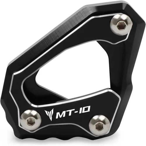 Vista 10 de KAnduo Placa de soporte lateral de pie CNC para motocicleta, soporte para Yamaha para MT-10 para MT 10 para MT10 para MT10 para FZ-10 FZ10 R1M R1 M