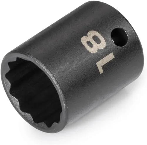Vista 64 de TEKTON Unidad de 3/8 pulgadas x 1 pulgada 12 puntos de impacto SID12225