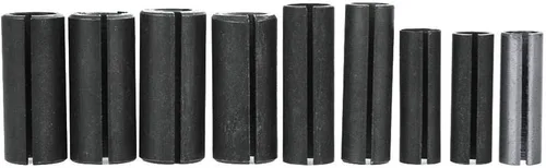 Vista 5 de V BESTLIFE Adaptador de broca de enrutador, soporte de cortador de fresado de buje dividido de broca de broca de mandril de fresado de carpintería