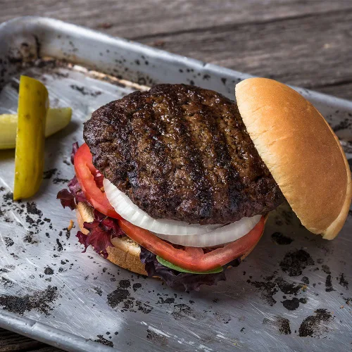 Vista 2 de Hamburguesas de Carne Molida Angus Wagyu de Nebraska Star Beef - El Paquete Ultra Premium para Eventos Familiares de Parrilla - Sin Hormonas y Sin