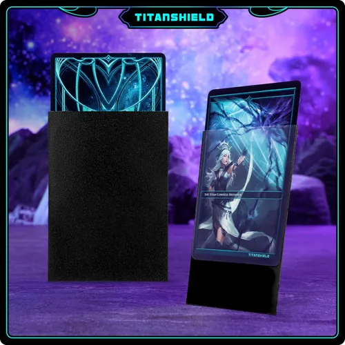 Vista 2 de TitanShield - Fundas Premium para Cartas Compatibles con Pokémon, One Piece, Lorcana, Flesh & Blood y Magic The Gathering MTG