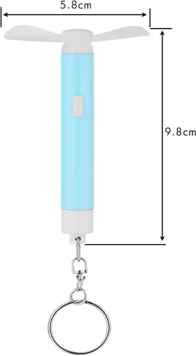 Vista 6 de GS GLOWSEEN Travel Essentials - Mini ventilador de bolsillo para mujeres y hombres, lectura en casa, oficina, al aire libre, camping, viajes