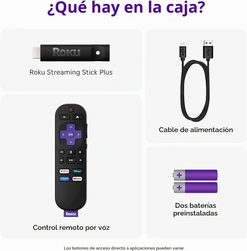 Vista 14 de Roku Streaming Stick Plus con control remoto por voz - 4K y HDR10+