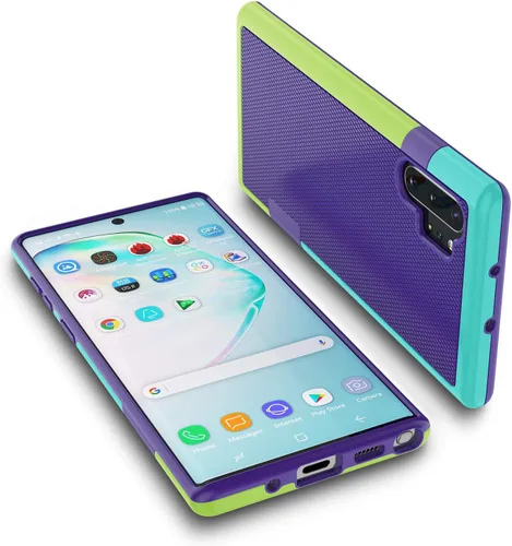 Vista 36 de Jeylly Funda para Galaxy S7, [3 colores] Slim Hybrid Impact Rugged Soft TPU Negro