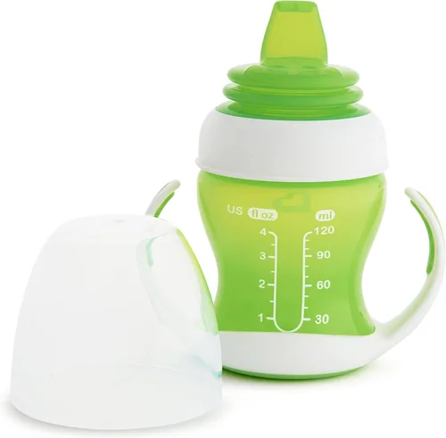 Vista 5 de Munchkin® Gentle™ Transition Sippy Trainer - Vaso de 4 onzas, color verde