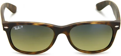 Vista 2 de Ray-Ban RB2132 89476 2.165 in New Wayfarer Gafas de sol, Habana matePolar azulverde