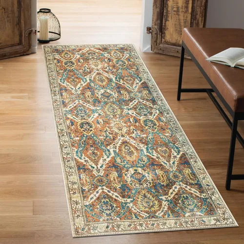 Vista 16 de Keen Home Design - Tapete lavable a máquina con respaldo antideslizante, para entrada, cocina, baño, lavandería, vintage de pelo orto y duradero