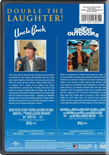 Vista 3 de The Great Outdoors / Uncle Buck Double Feature [DVD]