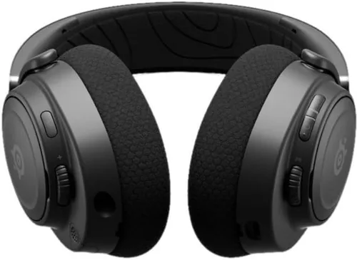 Vista 4 de Auriculares inalámbricos para juegos SteelSeries Arctis Nova 7, inalámbricos simultáneos de 2.4 GHz y Bluetooth, diseño cómodo, batería de carga