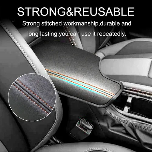 Vista 3 de Funda de reposabrazos de consola central para accesorios Subaru Crosstrek 2018 2019 2020 2021 2022 2023 Impreza 2017-2023 Caja de cubierta
