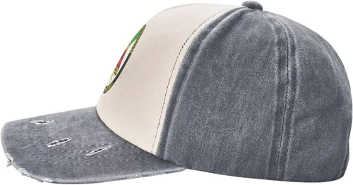 Vista 7 de 2nd Armored Division with Armor Insignia Hat Adjustable Washed Denim Baseball Cap for Men Women Snapback Hat