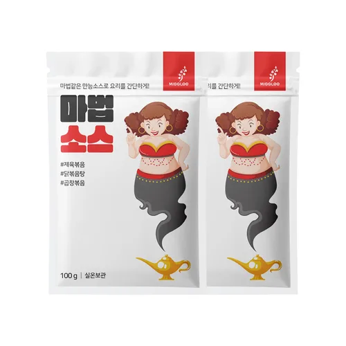 Vista 15 de MISSLEE Mezcla de Salsa Tteokbokki (Paquete de 5, 2 Porciones Cada Una), Nivel 4 de Calor, Salsa en Polvo Coreana para Pasteles de Arroz y Cocina