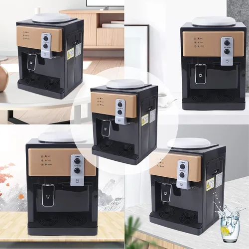 Vista 6 de Dispensador de enfriador de agua de carga superior – Dispensador eléctrico de escritorio caliente y frío, 3 ajustes de temperatura agua hirviendo