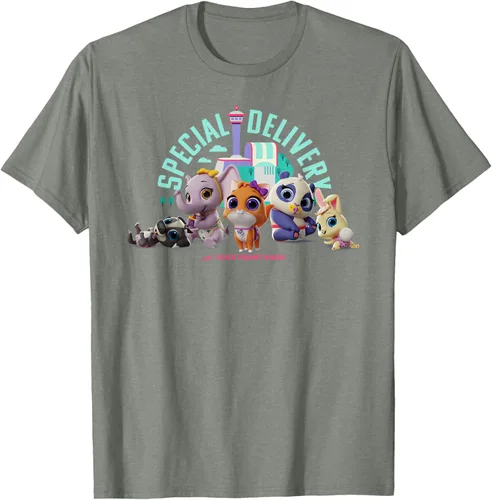Vista 32 de Disney Camiseta de entrega especial Junior T.O.T.S, Negro, S