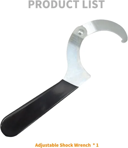 Vista 6 de Llave de ajuste de llave de choque de motocicleta de 2 a 4-3/4 pulgadas apta para Harley