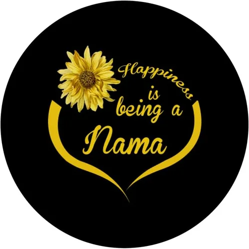 Vista 3 de Nama Gift: Happiness Is Being A Nama PopSockets Agarre y soporte para teléfonos y tabletas