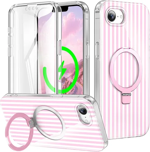 Vista 107 de Funda para iPhone 16 con protector de pantalla-Lotus A25