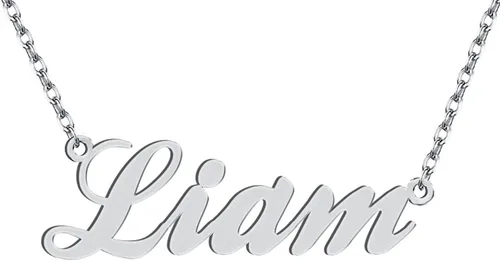 Vista 170 de Personalized Custom Name Pendant Necklace Stainless Steel for Women