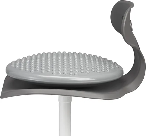 Vista 3 de Gaiam – cojín de equilibrio para niños, inflable Wobble Disco Cojín con silla sentado activo con Aguja para inflar