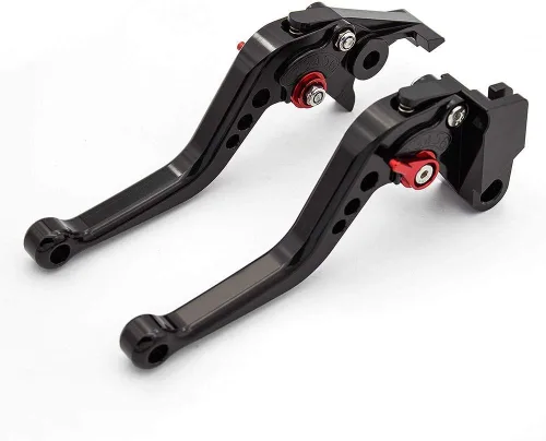 Vista 3 de Krace Juego de palancas de freno de embrague de motocicleta para Yamaha FZ6R 2009 2010 2011 2012 2013 2014 2015 2016 2017, FZ6 FAZER 2004 2005 2006