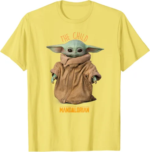 Vista 27 de Star Wars The Mandalorian Grogu The Child Photo Pose - Camiseta linda Negro