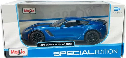 Vista 8 de Maisto – 31133bl – Chevrolet Corvette Z06 2015 – Escala 1: 24