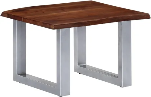 Vista 8 de Mesa auxiliar, mesa de centro de granja con armarios de almacenamiento, mesa de centro única adecuada para sala de estar, oficina, balcón con bordes