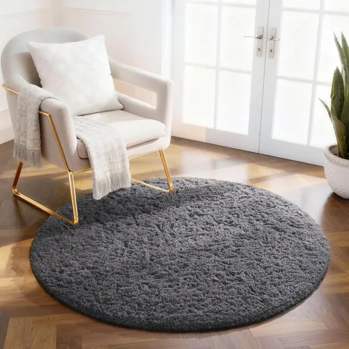 Vista 151 de Ophanie - Alfombras para sala de estar, antideslizante y suave, de felpa grandes y peludas para dormitorio, peludas para niños y niñas, decoración