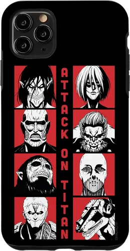 Vista 13 de Attack on Titan Funda Titan Lineup de temporada 4 para iPhone 17