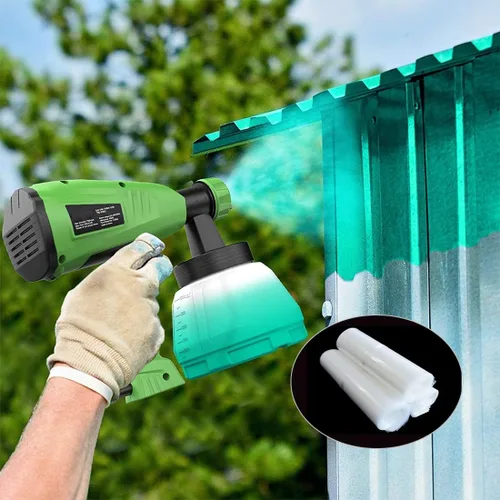 Vista 3 de 50 forros para vasos rociadores de pintura, bolsa transparente para pistola de pulverización, forros de recipiente de taza de rociador, accesorios
