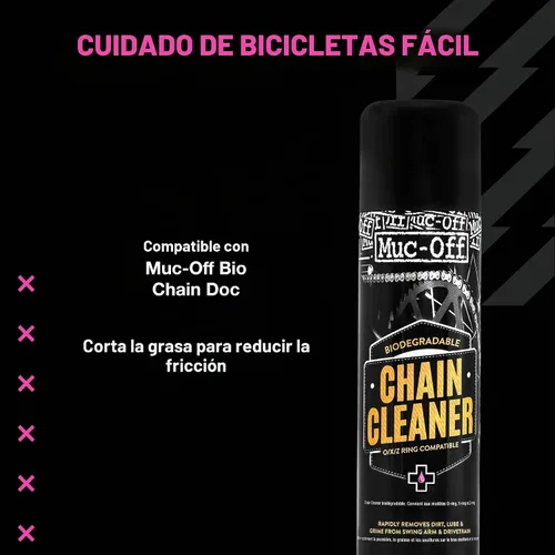 Vista 15 de Muc-Off - Limpiador de cadenas para motocicleta, 13.5 fl oz.